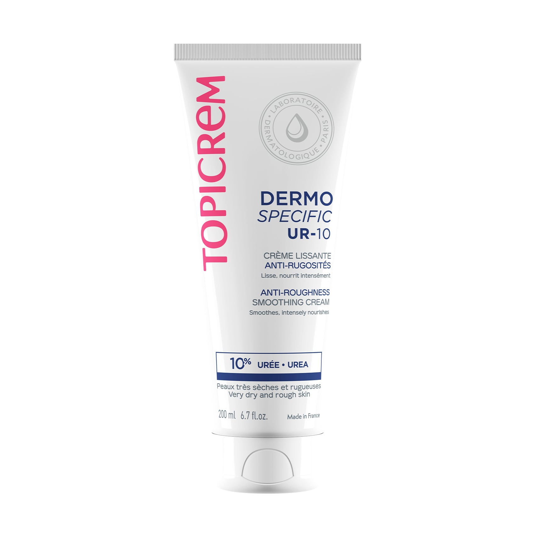 Крем для вирівнювання загрубілих недоліків шкіри Topicrem UR10 Anti-Roughness Smoothing Cream, 200 мл